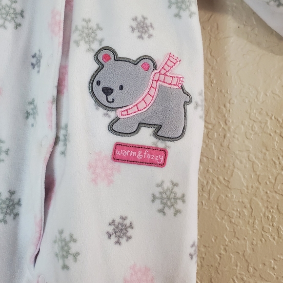 Carter's Winter Footies PJ Size 0-3m - Picture 2 of 4